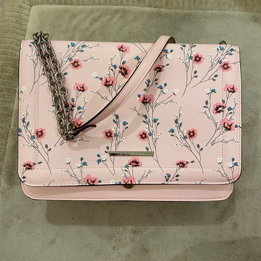 Pink Steve Madden Over The Shoulder Purse